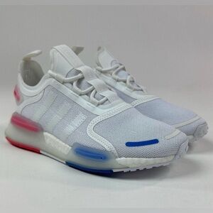 Adidas Originals NMD V3 White Red Kids Size 6 Shoes Sneakers Athletic Casual Low